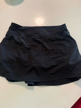 Black Lululemon Athletic Skort